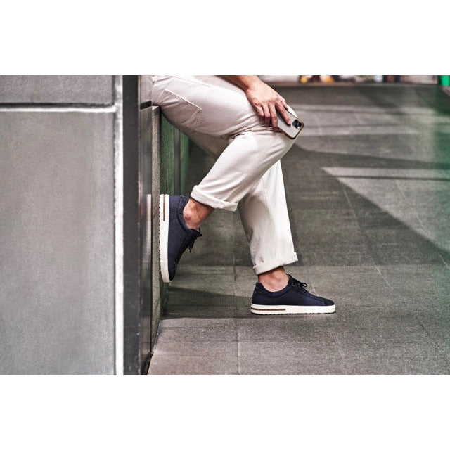 Birkenstock Bend Low Canvas Suede in Midnight  Unisex Footwear