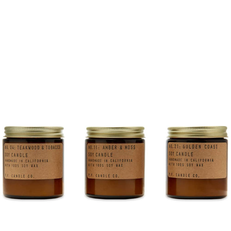 P. F. Candle Co. Seasonal Classics 3-Pack - 7.2 oz Soy Candle  Accessories