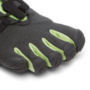 Vibram Men's V-Run Retro in Black Green Black  Footwear
