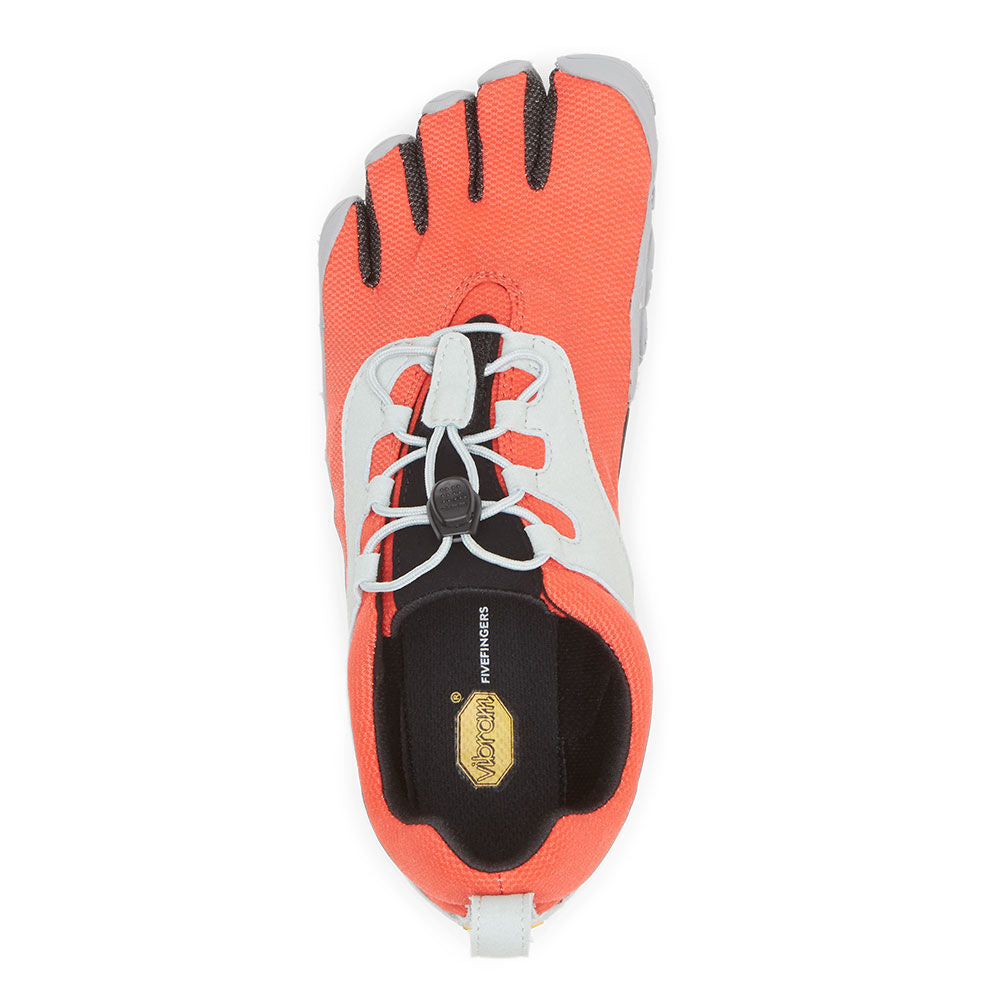 Vibram Women's V-Run Retro in Red Black Grey  Footwear