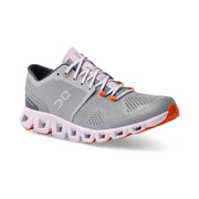 On Running Women's Cloud X Training Road Shoe in Alloy Lily  Women's Footwear