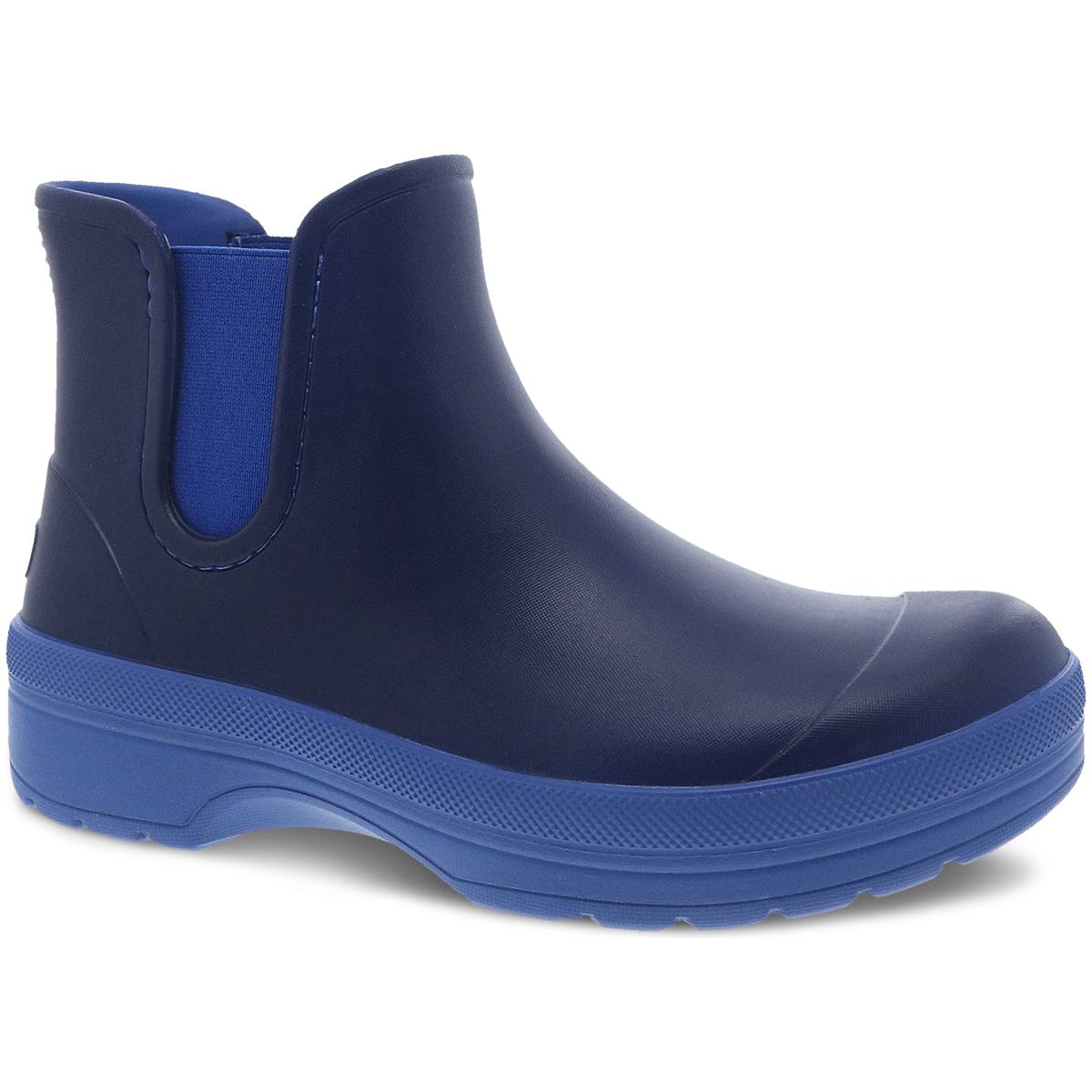 Dansko Karmel Rain Boot in Blue Molded  Footwear