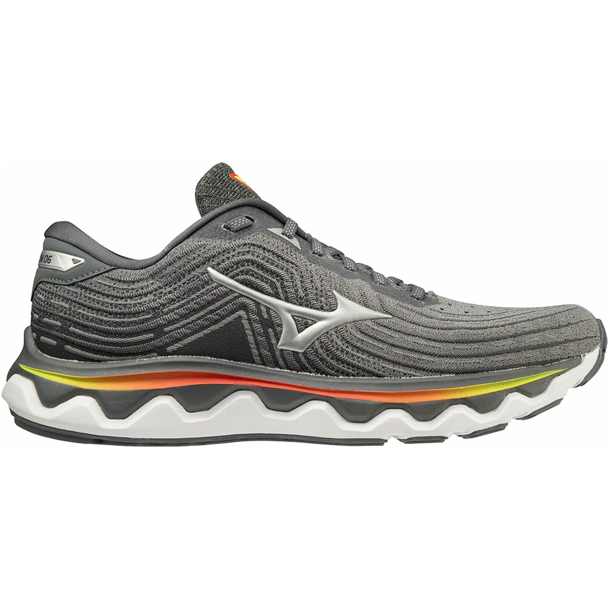 Mizuno Men's Wave Horizon 6 in Ultimate Grey-Silver  Footwear