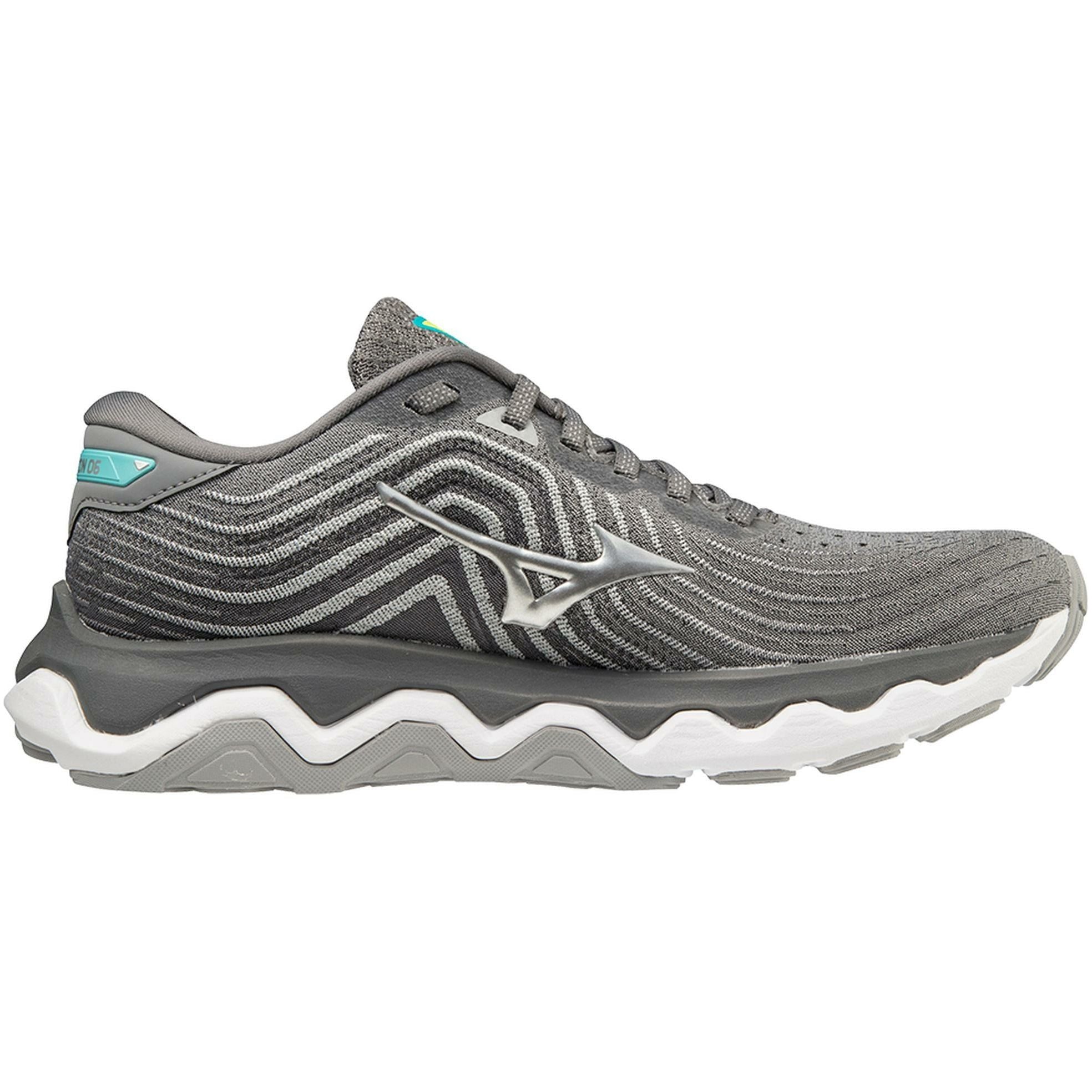 Mizuno Women's  Wave Horizon 6 in Ultimate Grey-Silver  Shoes