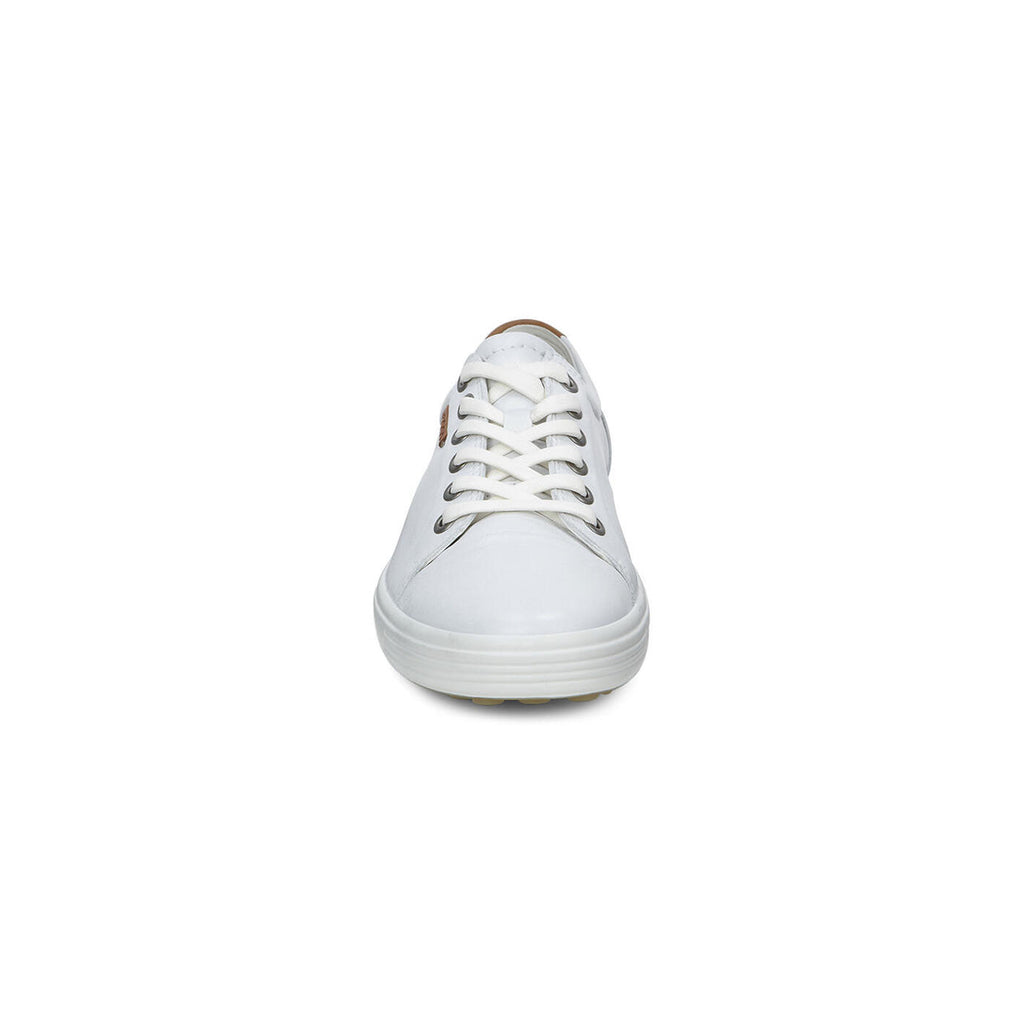 ECCO Women's Soft 7 Leather Sneaker | White