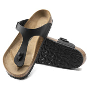 Birkenstock Gizeh Birko-Flor Classic Footbed Sandal in Black  Women's Footwear