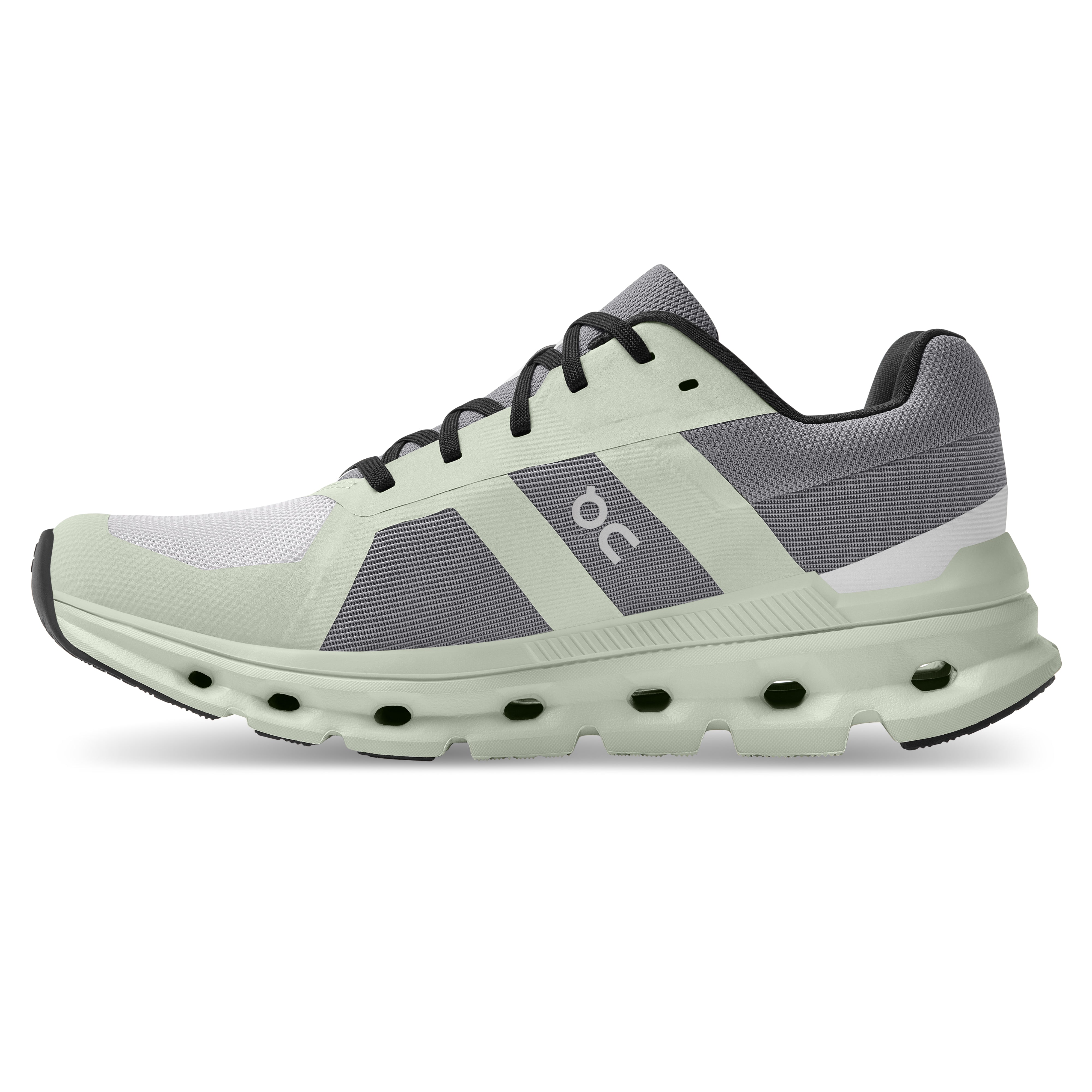 On Running Women's Cloudrunner Running Shoe in Frost Aloe  Women's Footwear