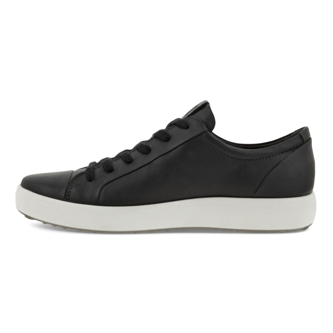 Ecco Men's Soft 7 Sneaker in Black  Men's Footwear