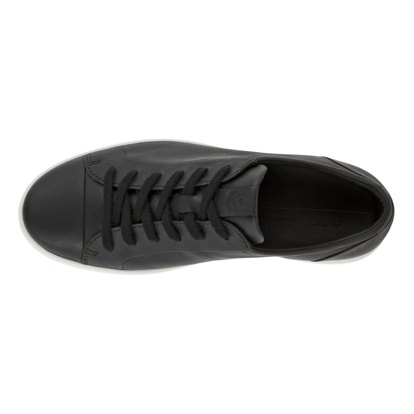 Ecco Men's Soft 7 Sneaker in Black  Men's Footwear