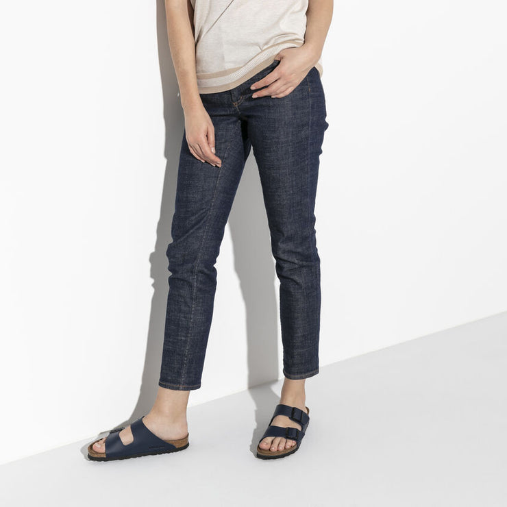 Birkenstock Arizona Birko-Flor Soft Footbed Sandal in Blue