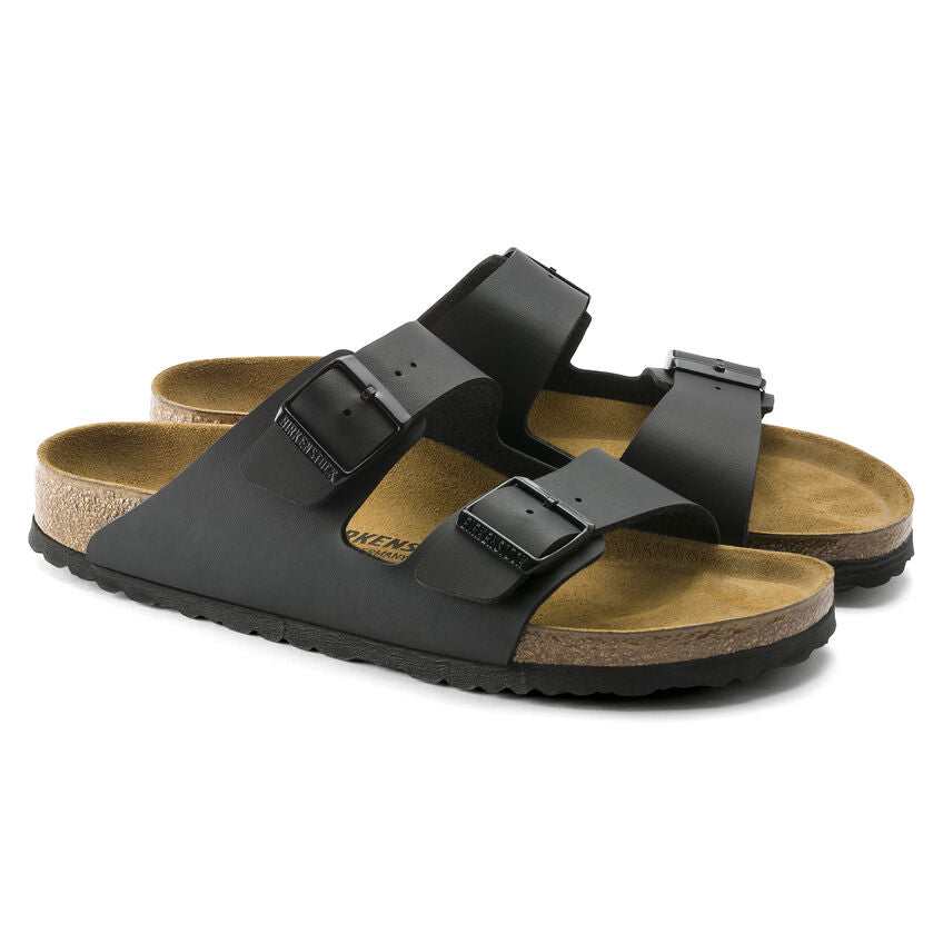 Birkenstock Arizona Birko-Flor Classic Footbed Sandal in Black  Men's Footwear