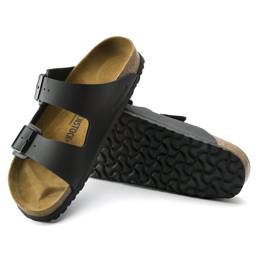 Classic Black Birkenstock Arizona Birko-Flor Sandal - Made  display picture 1