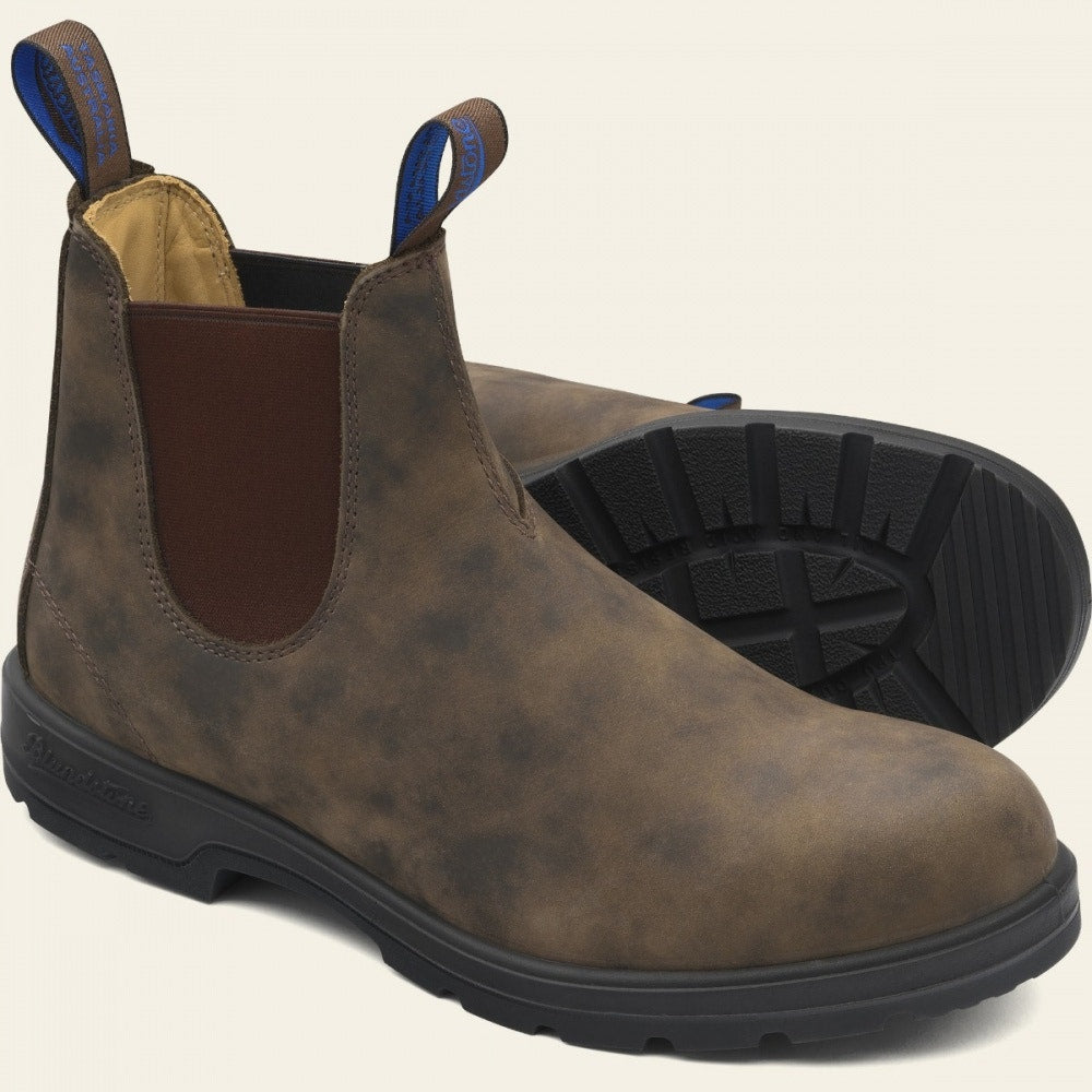 Blundstone Thermal 584 Chelsea Boot in Rustic Brown  Women's Boots
