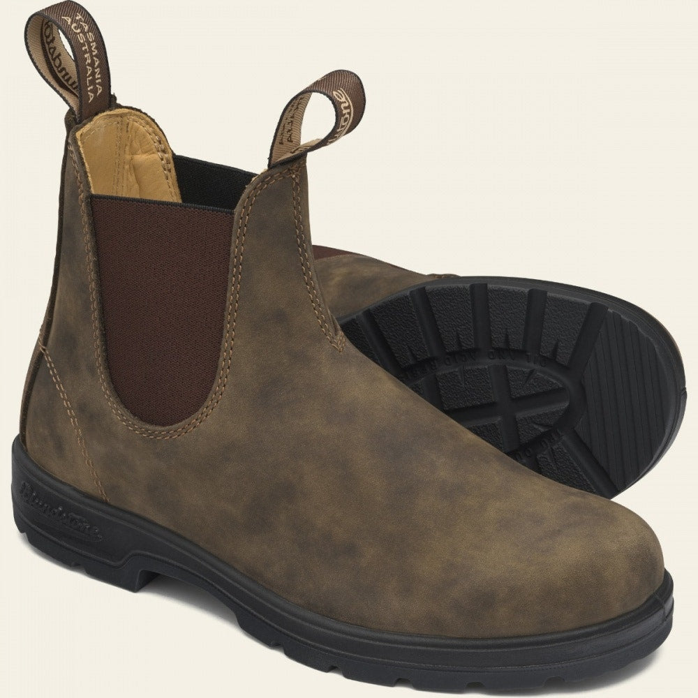 Blundstone Classic 585 Chelsea Boots in Rustic Brown  Men's Boots