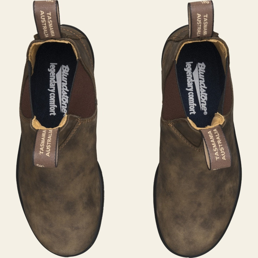 Blundstone Classic 585 Chelsea Boots in Rustic Brown  Men's Boots