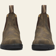 Blundstone Classic 585 Chelsea Boots in Rustic Brown  Men's Boots