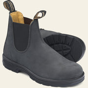 Blundstone Classic 587 Chelsea Boots in Rustic Black  Men's Boots