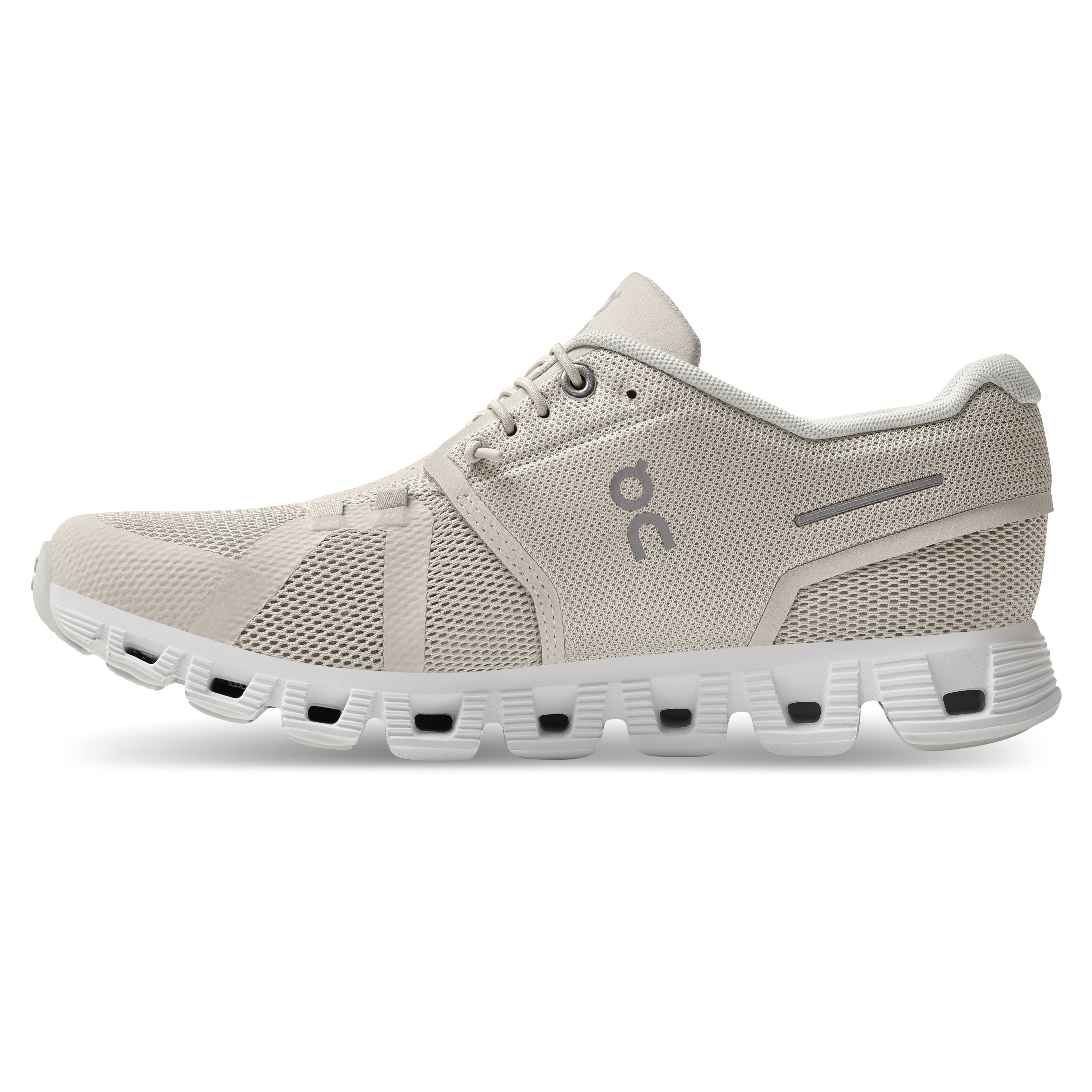 On Running Women's Cloud 5 Running Shoe in Pearl White  Women's Footwear