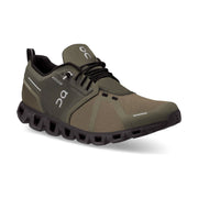 On Running Men's Cloud 5 Waterproof Shoe in Olive Black  Men's Footwear