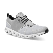 On Running Men's Cloud 5 Waterproof Shoe in Glacier White  Men's Footwear