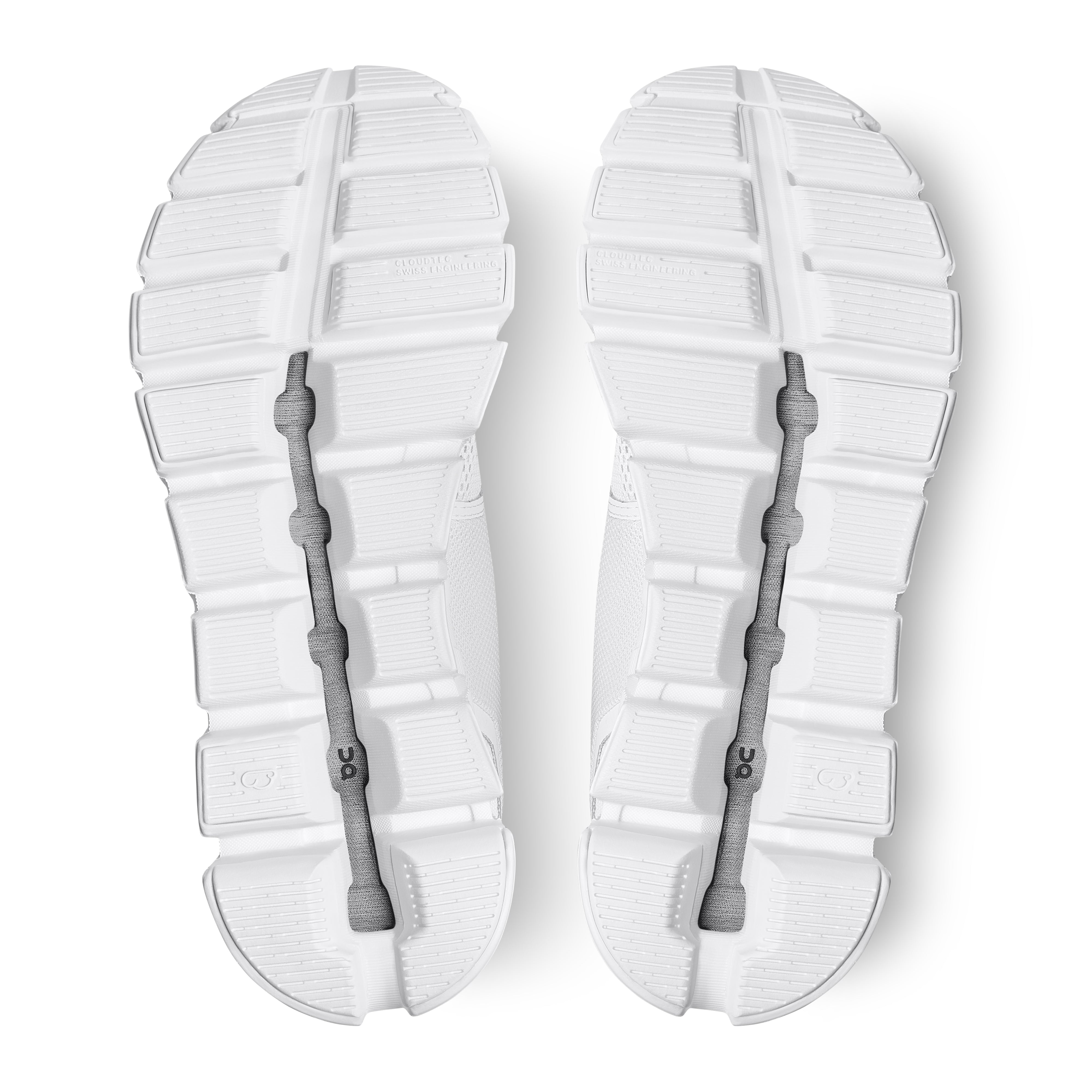 On Running Women's Cloud 5 Shoe in All White  Women's Footwear