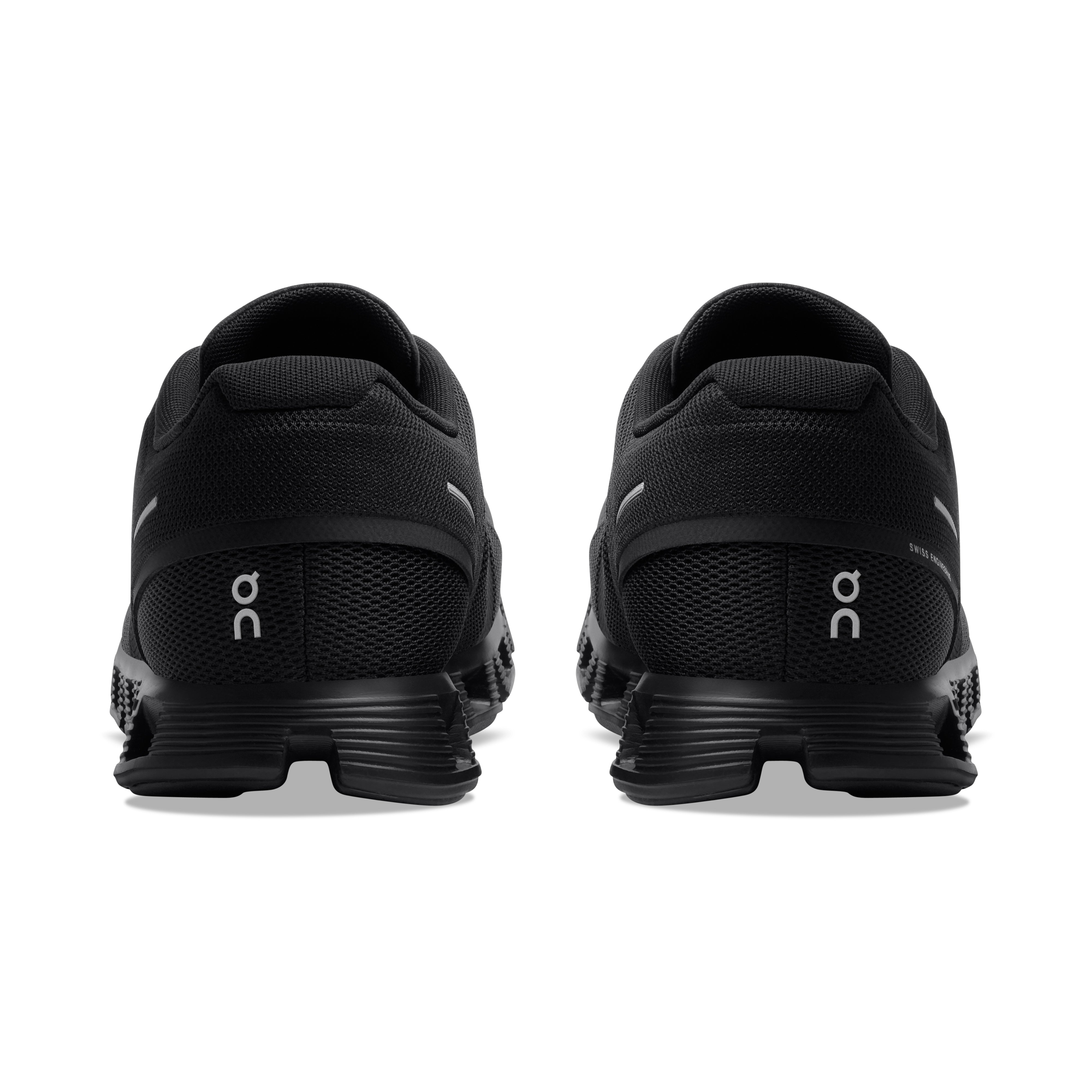 On Running Men's Cloud 5 Running Shoe in All Black  Men's Footwear