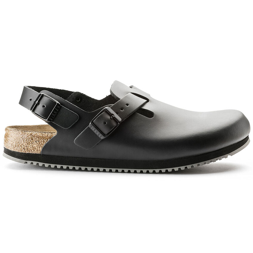 Birkenstock Tokio Super Grip Classic Footbed in Black  Women's Footwear