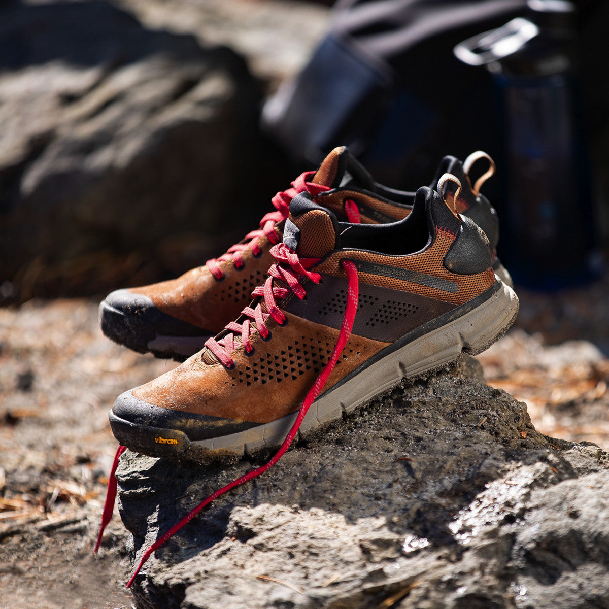 Danner Men's Trail 2650 3" In Brown/Red  Men's Footwear