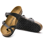 Birkenstock Women's Mayari Birko-Flor Classic Footbed Sandal in Black