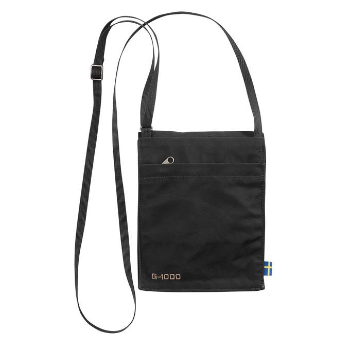 Fjallraven Kanken Pocket Shoulder Bag in Dark Grey
