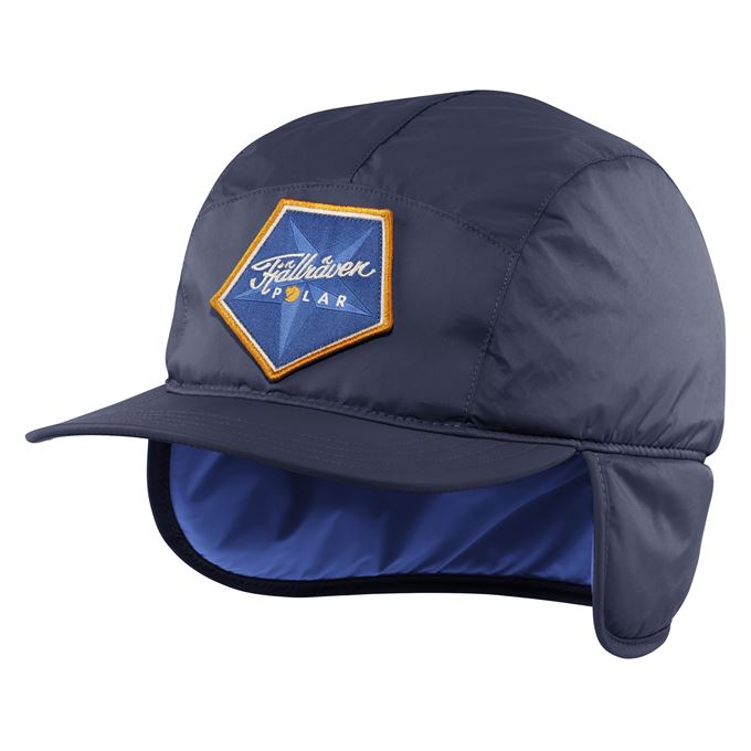Fjallraven Polar Padded Cap in Navy Large/Extra-Large  Accessories