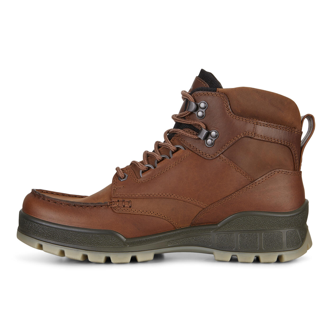 Ecco Men's Track 25 Mid in Bison/Bison  Men's Footwear