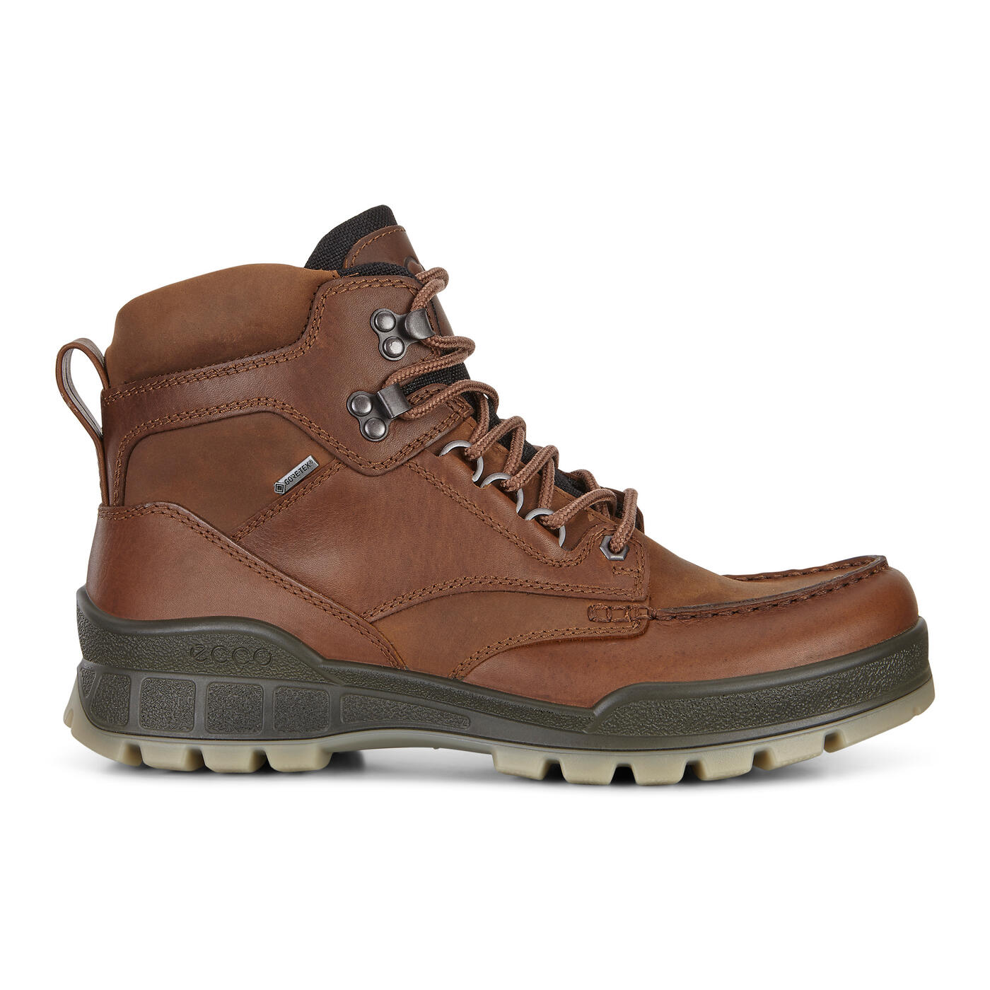 Ecco Men's Track 25 Mid in Bison/Bison  Men's Footwear