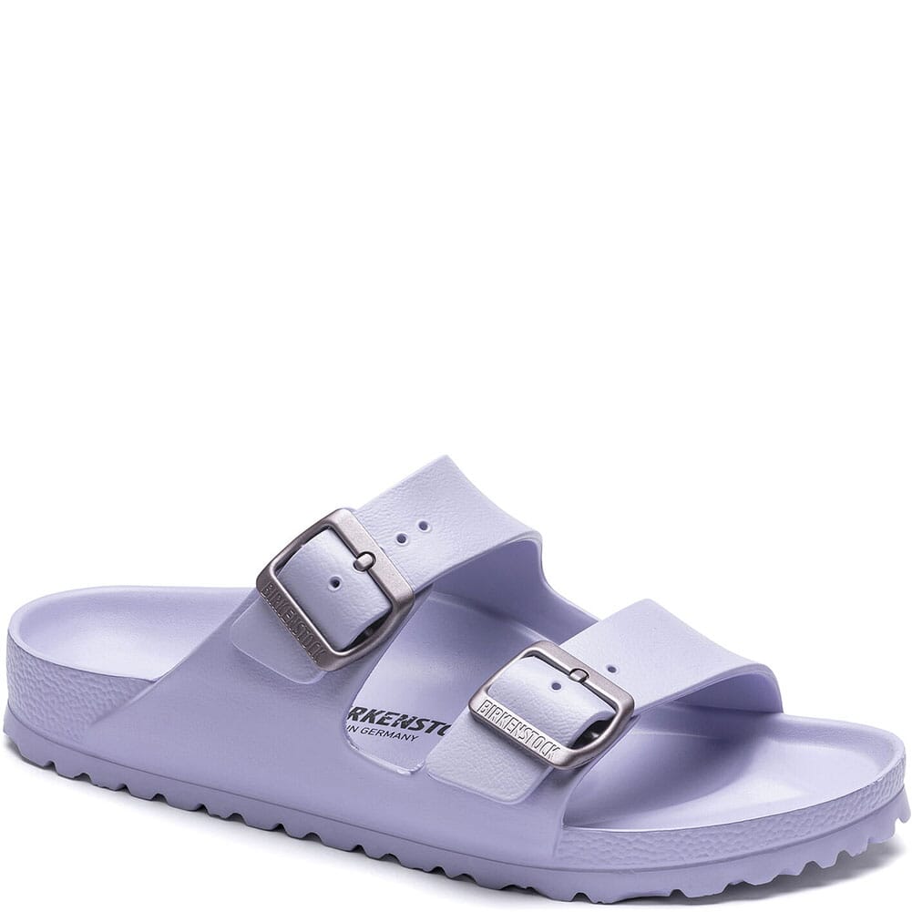 Birkenstock Arizona Eva Essentials Sandal in Purple Fog  Women's Footwear