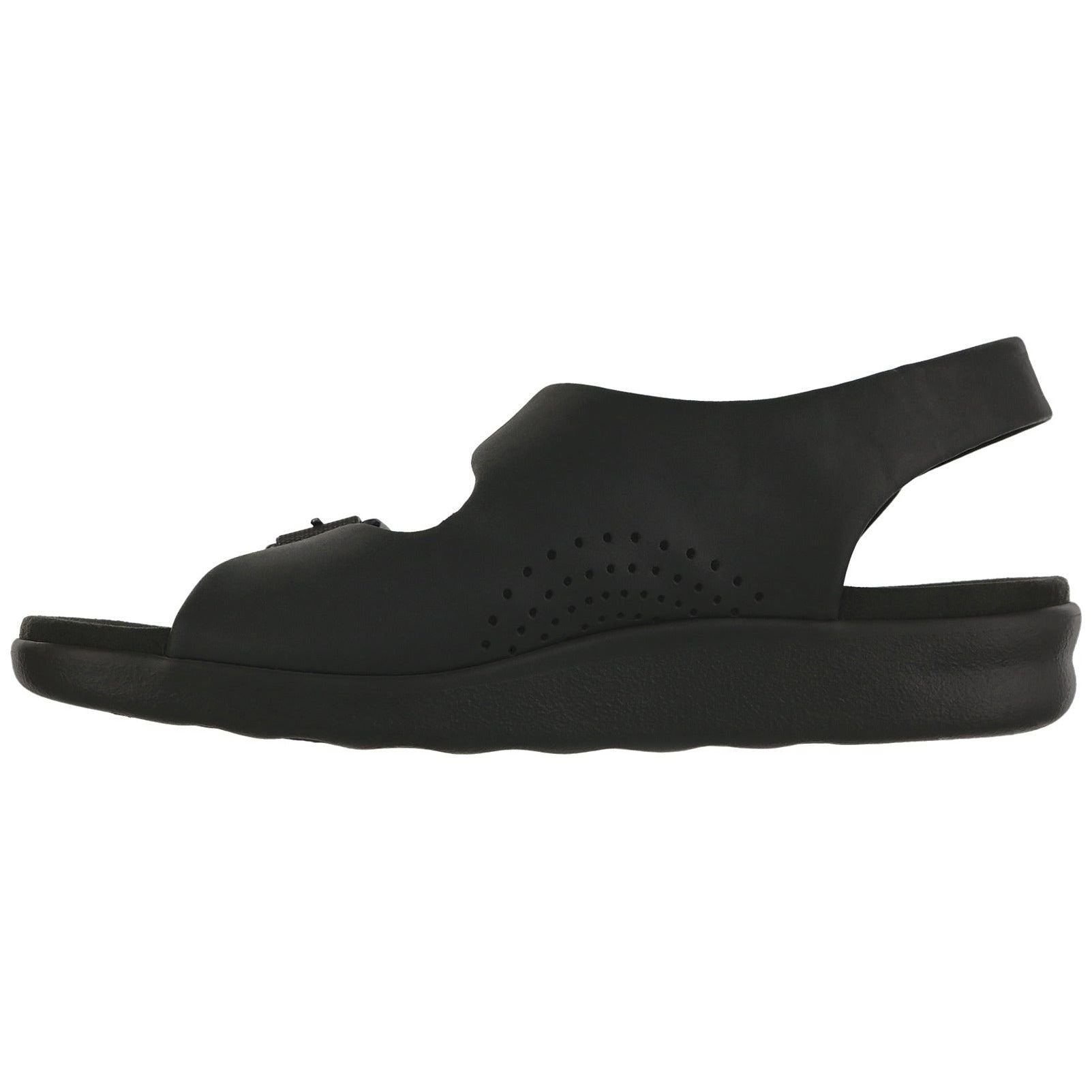 SAS Men's Bravo Heel Strap Sandal In Black Bear Wide  Men's Footwear