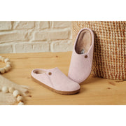 Birkenstock Zermatt Wool Felt Slipper in Light Rose  Women's Footwear