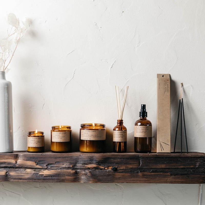 P. F. CANDLE CO. 3.5 OZ CANDLE - GOLDEN COAST  Accessories