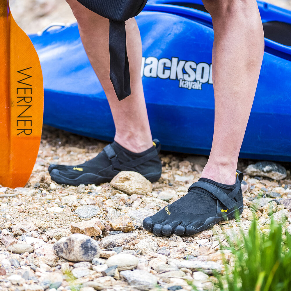 Vibram Men's KSO In Black/Black/Black  Men's Footwear