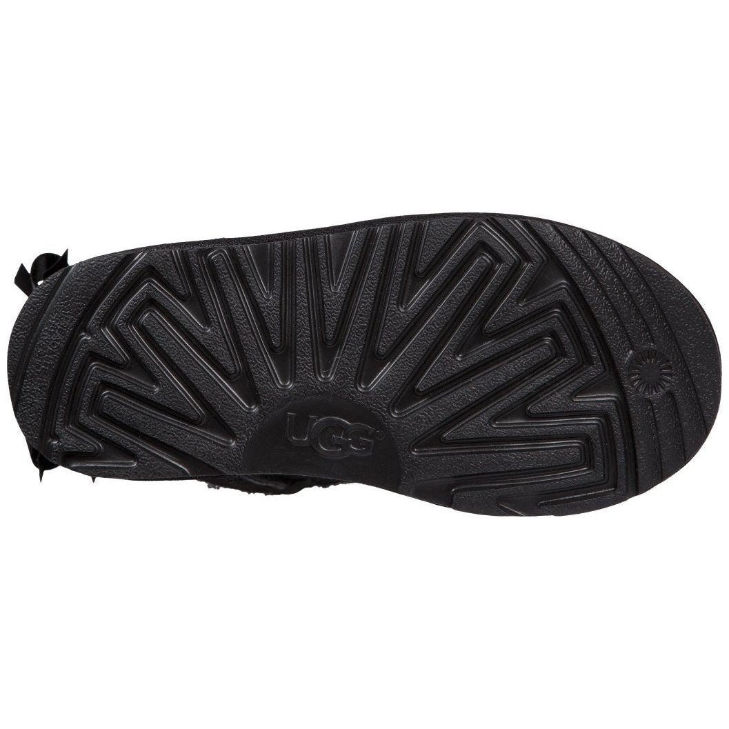 UGG Kid's Bailey Bow II in Black  Kid