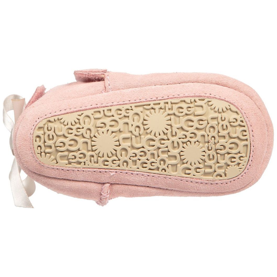 UGG Baby Jessie Bow II Bootie in Baby Pink  Kid