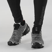 Salomon Men's Speedcross 6 Trail Running Shoes in Quiet Shade Black Pearl Blue  Men's Footwear