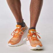Salomon Men's Aero Glide Running Shoes in Orange Pepper Bleached Sand white  Men's Footwear