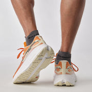 Salomon Men's Aero Glide Running Shoes in Orange Pepper Bleached Sand white  Men's Footwear