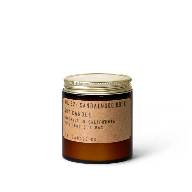 P. F. CANDLE CO. 3.5 OZ STANDARD SOY CANDLE - SANDALWOOD ROSE  Accessories