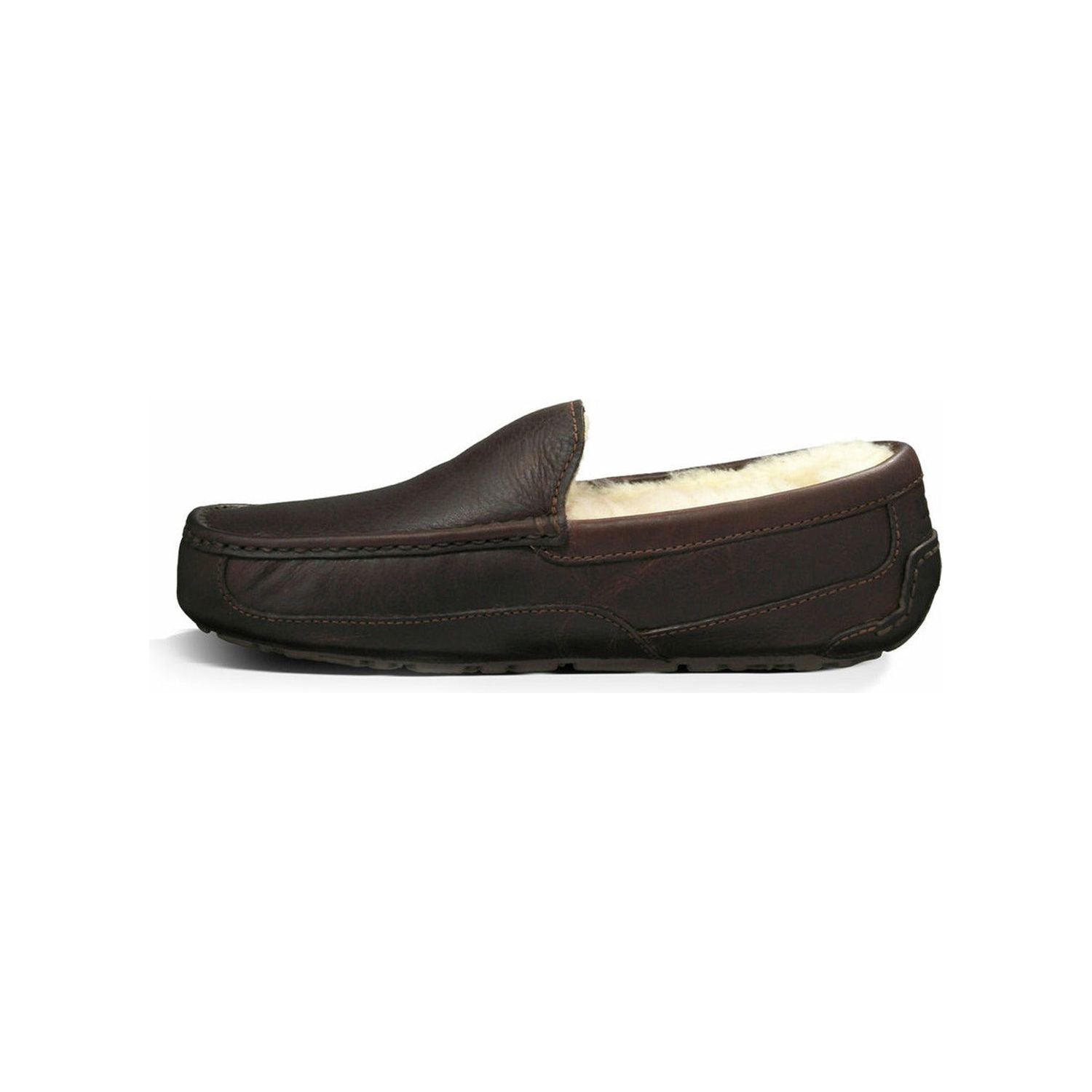 UGG Men's Ascot Leather Slipper in China Tea  Men's Footwear