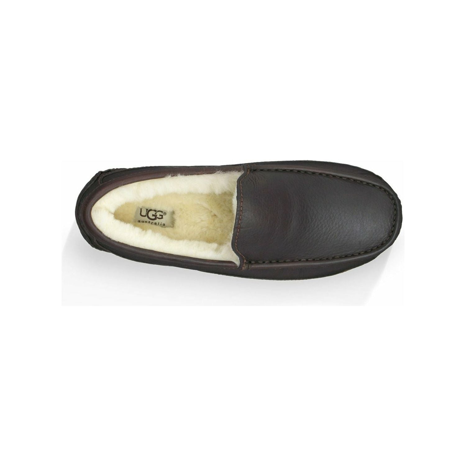 UGG Men's Ascot Leather Slipper in China Tea  Men's Footwear