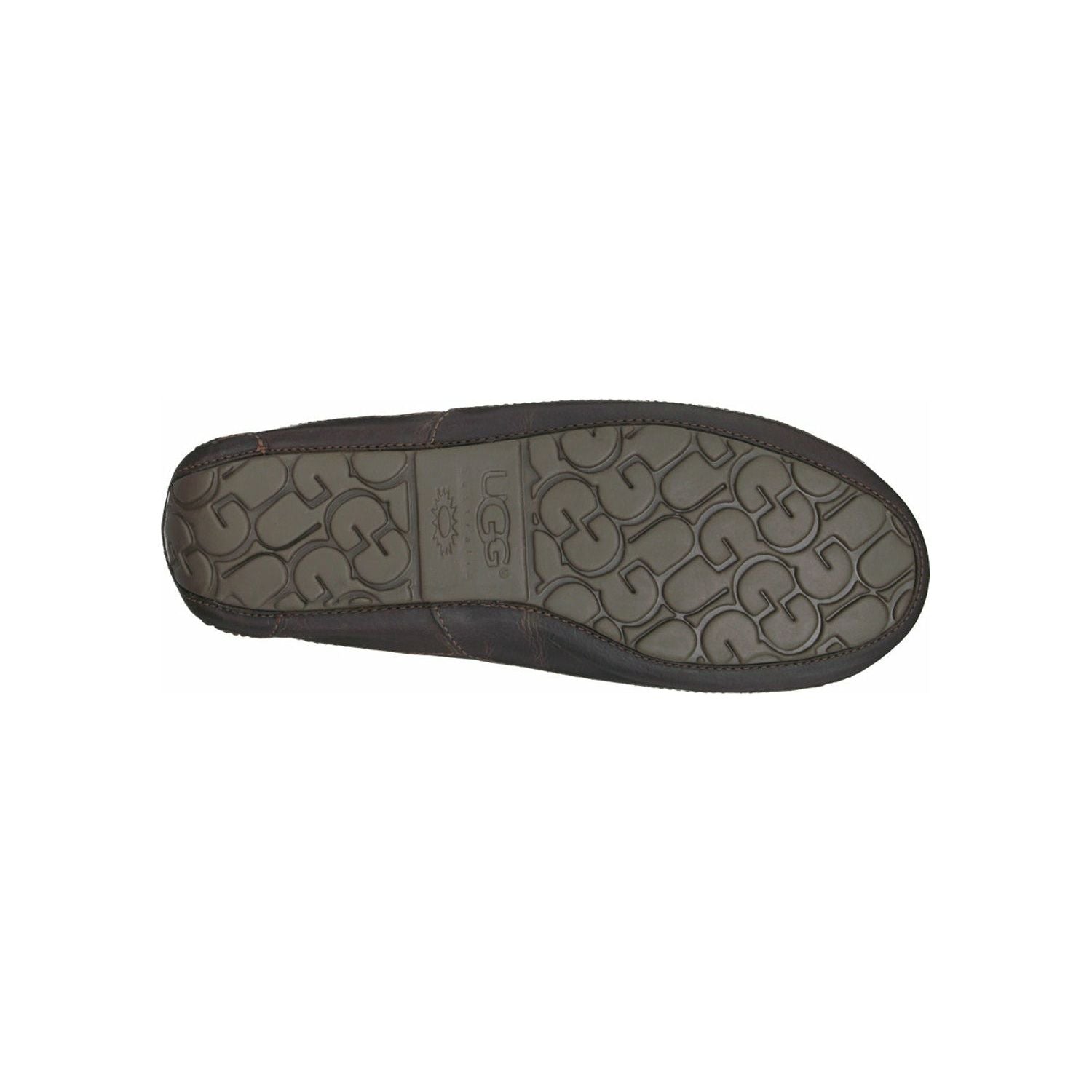 UGG Men's Ascot Leather Slipper in China Tea  Men's Footwear