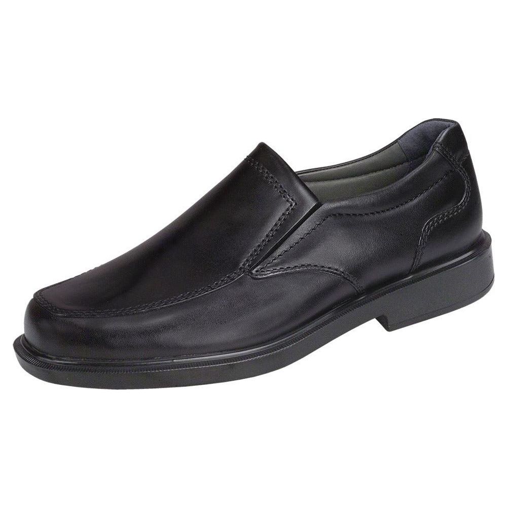 SAS Men's Diplomat Slip On in Black Wide  Men's Footwear