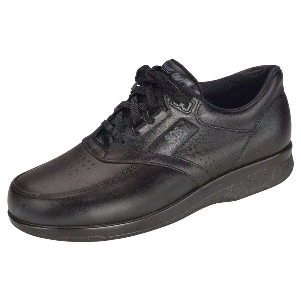 SAS Men's Time Out in Black Wide  Men's Footwear