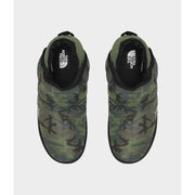 The North Face Men's Thermoball Traction Booties in Thyme Brushwood Camo Print Black  Men's Footwear